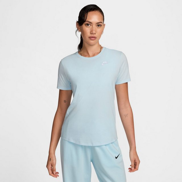 Nike Kurzarmshirt NSW Club Essentials Damen-T-Shirt - Blue Force günstig online kaufen