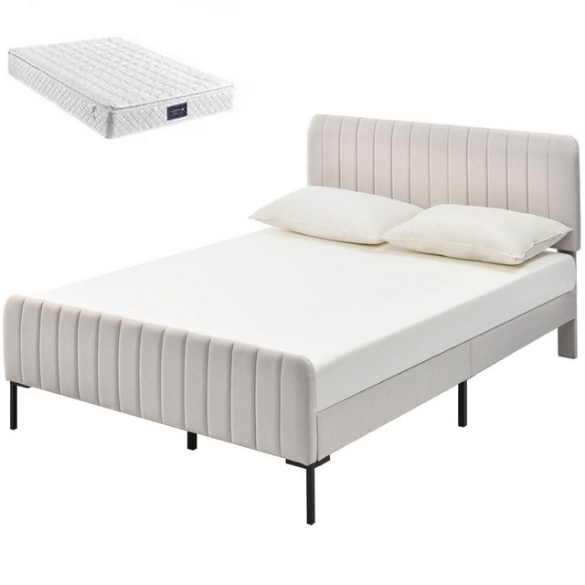 Fine Life Pro Bett Bettenset01 (Polsterbett, Bettgestell mit Lattenrost und günstig online kaufen