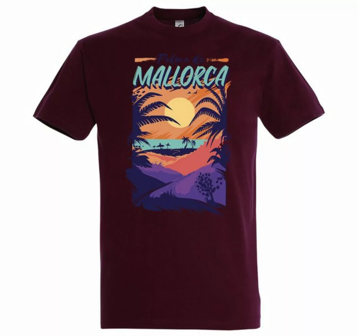 Youth Designz T-Shirt Palma Mallorca Herren Shirt mit trendigem Frontprint günstig online kaufen