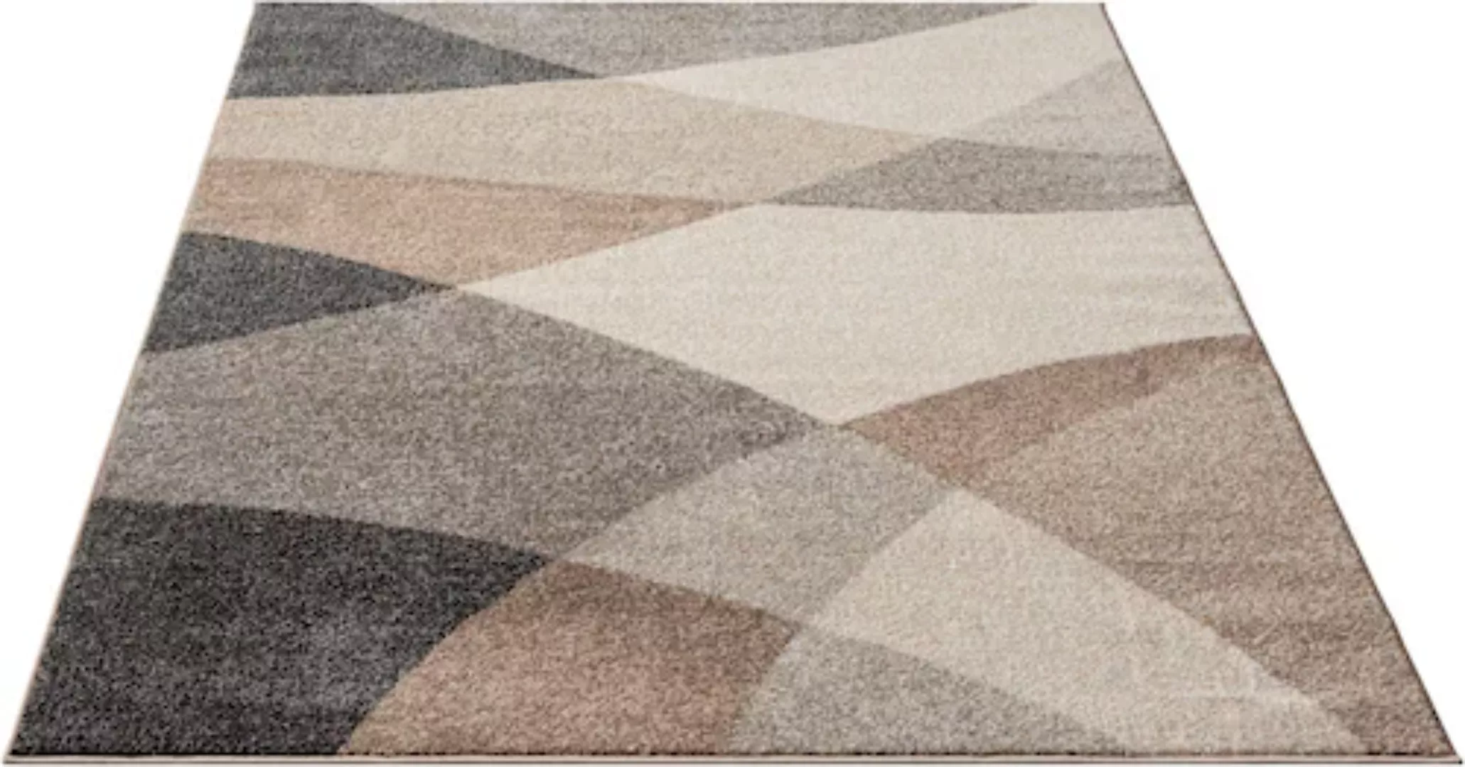 merinos Teppich »Thales 6100«, rechteckig, Kurzflorteppich mit Konturenschn günstig online kaufen