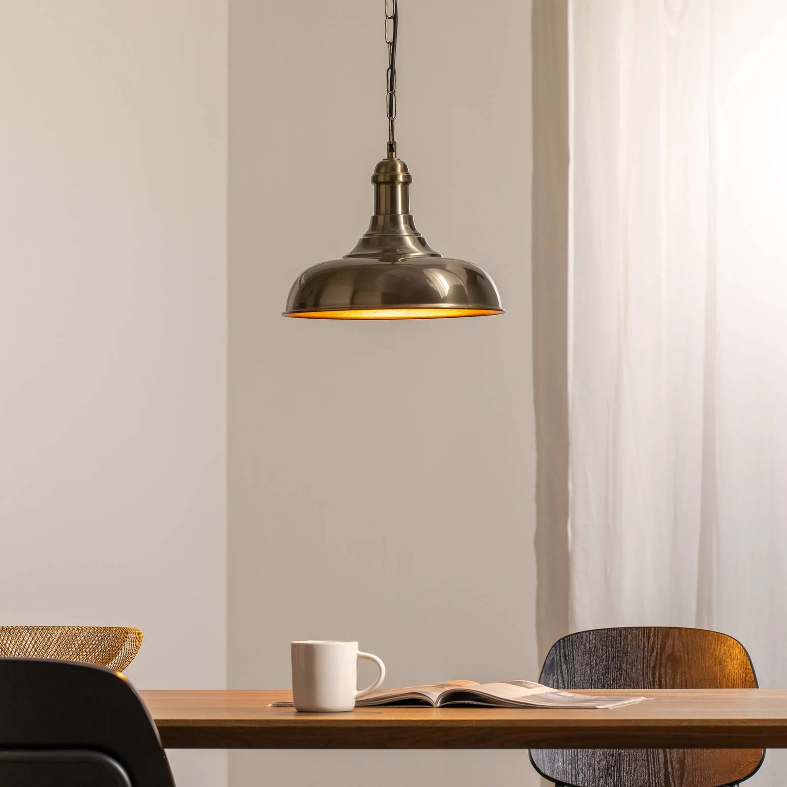 Hängeleuchte Berceste 225-S Ø32cm gold günstig online kaufen