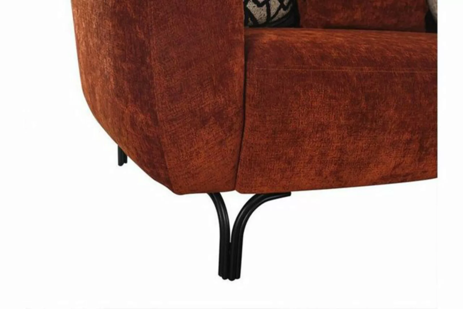 JVmoebel Sofa, Sofagarnitur 431Sitzer 3x Hockere Set Design Sofas Polster M günstig online kaufen