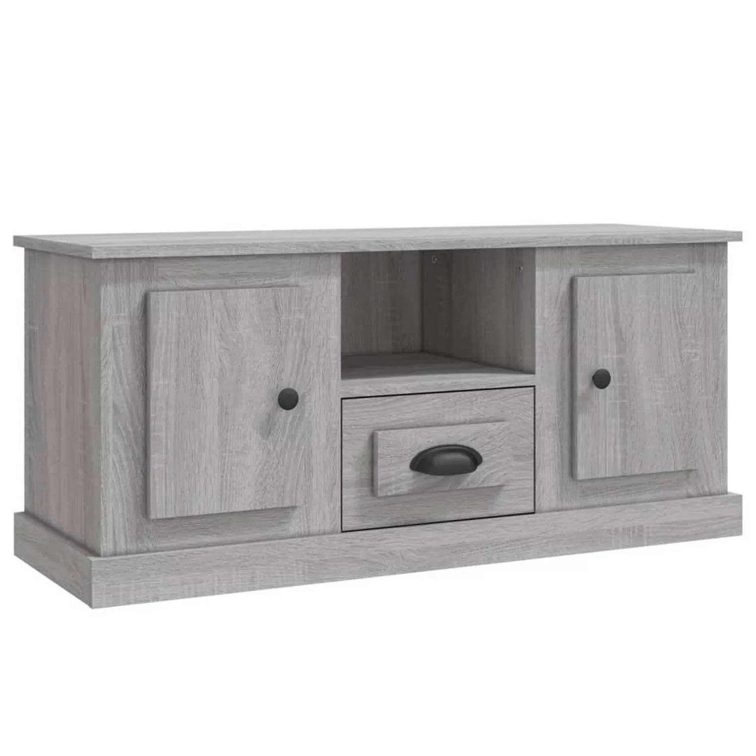 Vidaxl Tv-schrank Grau Sonoma 100x35,5x45 Cm Holzwerkstoff günstig online kaufen