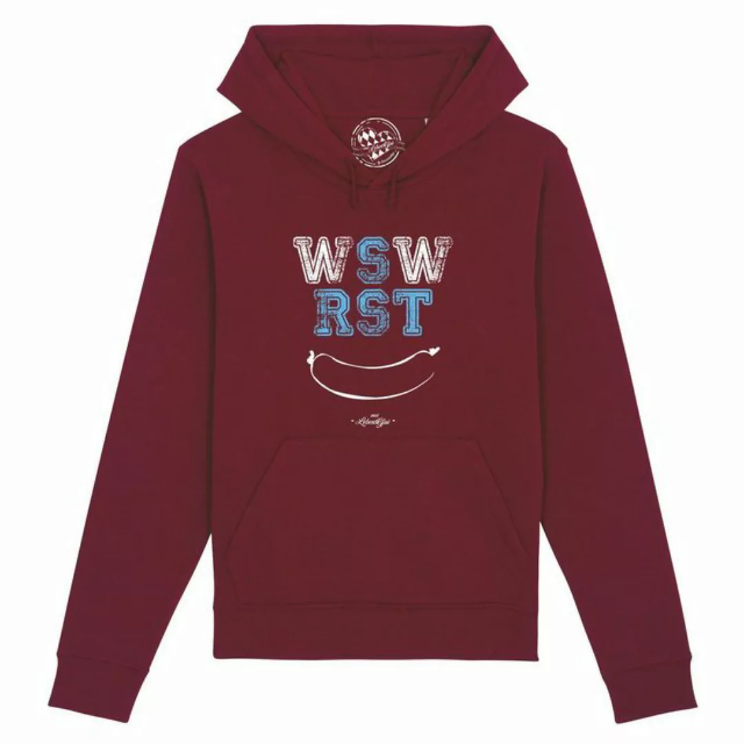 Bavariashop Hoodie Herren Hoodie "WSWRST günstig online kaufen