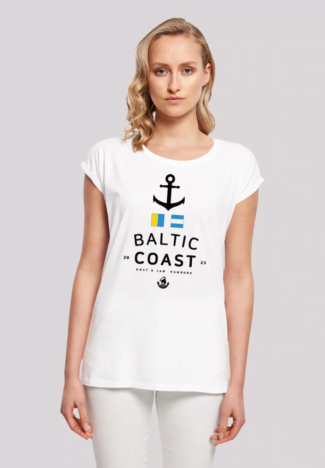 F4NT4STIC T-Shirt "Ostsee Flaggen", Print günstig online kaufen