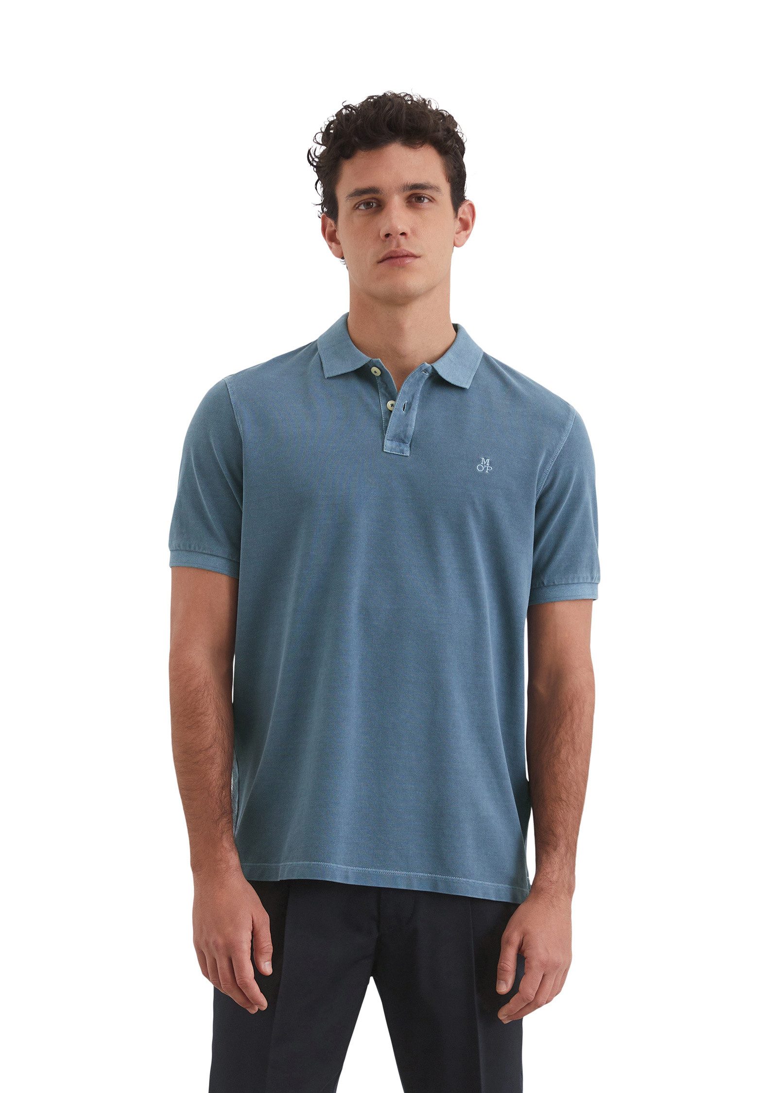Marc O'Polo Poloshirt aus Bio-Baumwolle günstig online kaufen