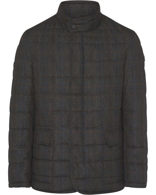 Steinbock Steppjacke Steppjacke mit Tweed-Print günstig online kaufen