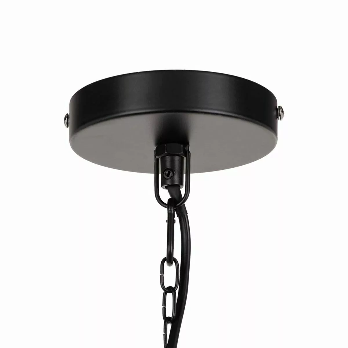 Deckenlampe 34 X 34 X 70 Cm Schwarz Eisen günstig online kaufen