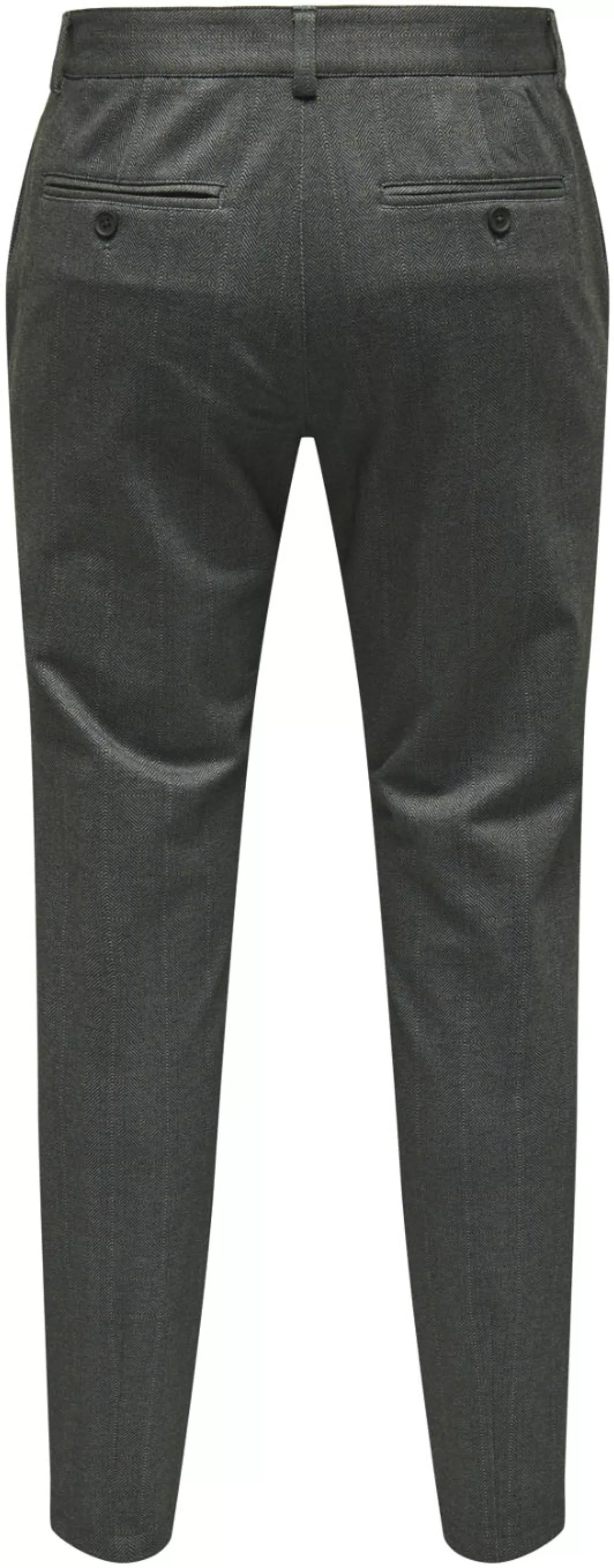 ONLY & SONS Anzughose "ONSMARK SLIM 02093 HERRINGBONE PANT NOOS" günstig online kaufen