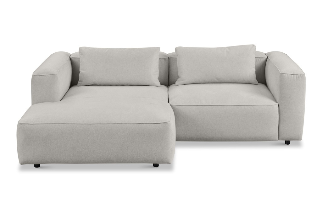 andas Ecksofa "Tvinnet", Breite 228 cm, extra tiefe Sitzfläche, kubisches S günstig online kaufen