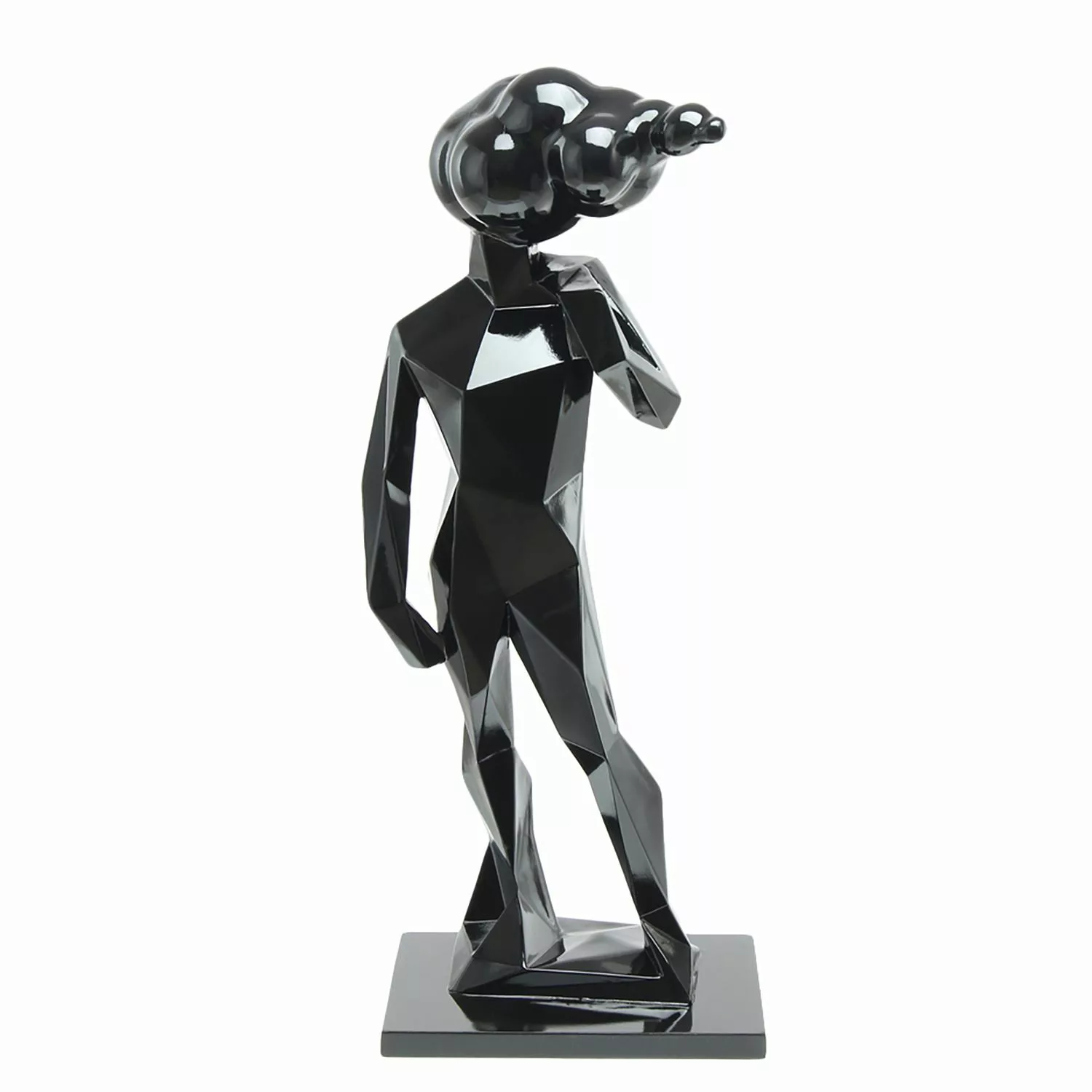 Kayoom Dekofiguren weiß Kunststoff B/H/T: ca. 18x56x23 cm günstig online kaufen