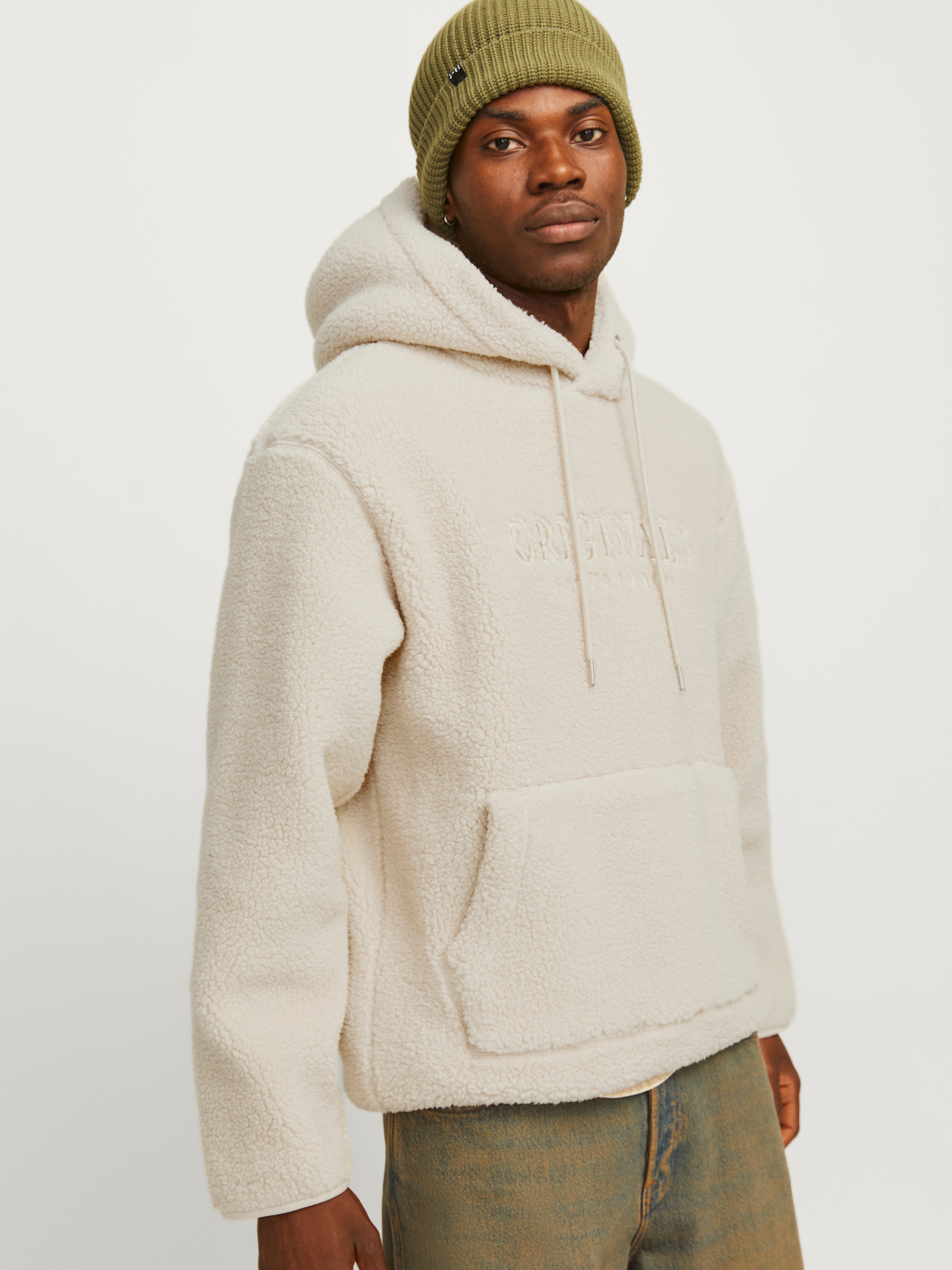 Jack & Jones Kapuzensweatshirt "JORFREDERIKSBERG TEDDY SWEAT HOOD SN" günstig online kaufen