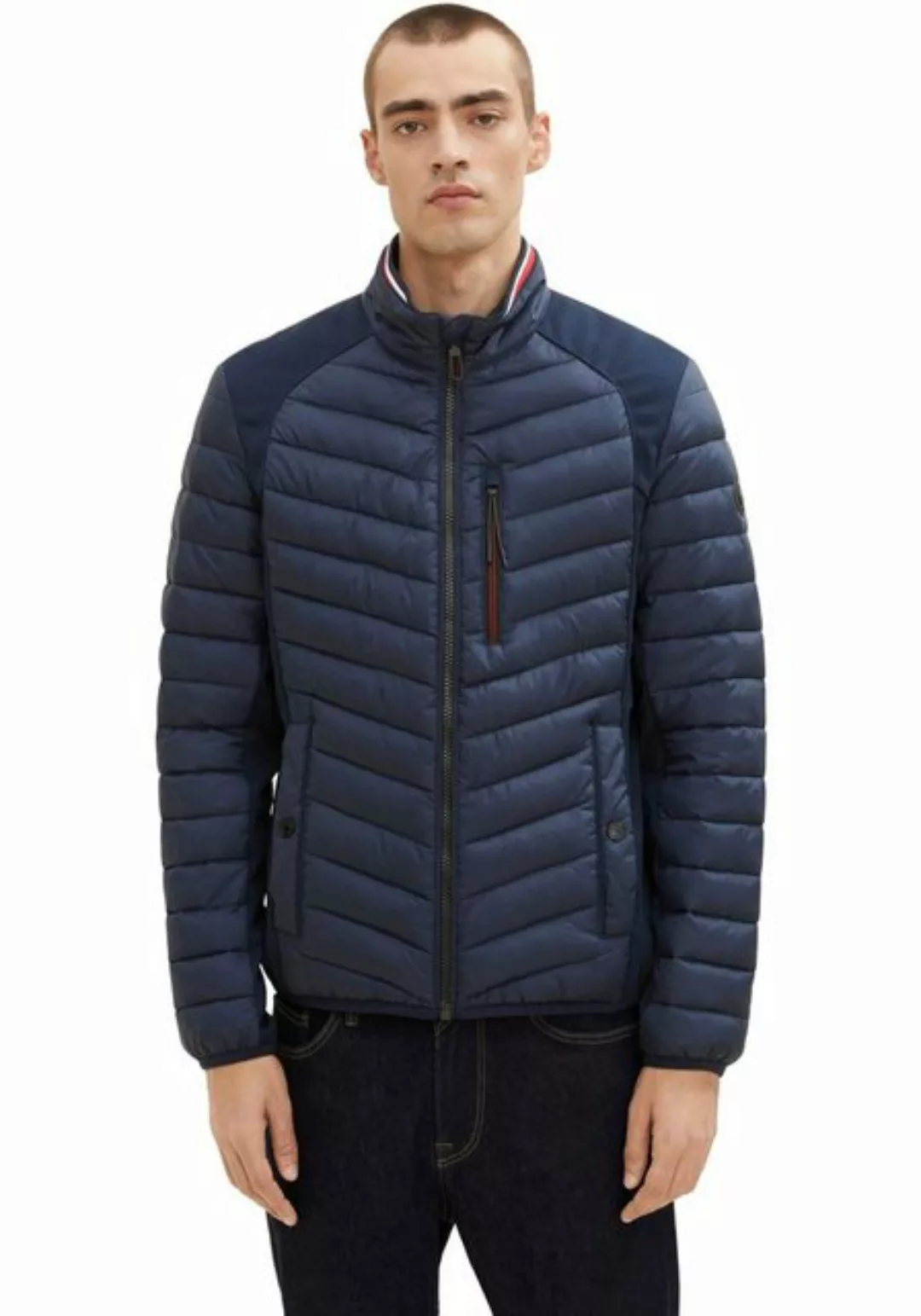 TOM TAILOR Steppjacke, hybrid - mit Softshell-Einsätzen seitlichen und an d günstig online kaufen