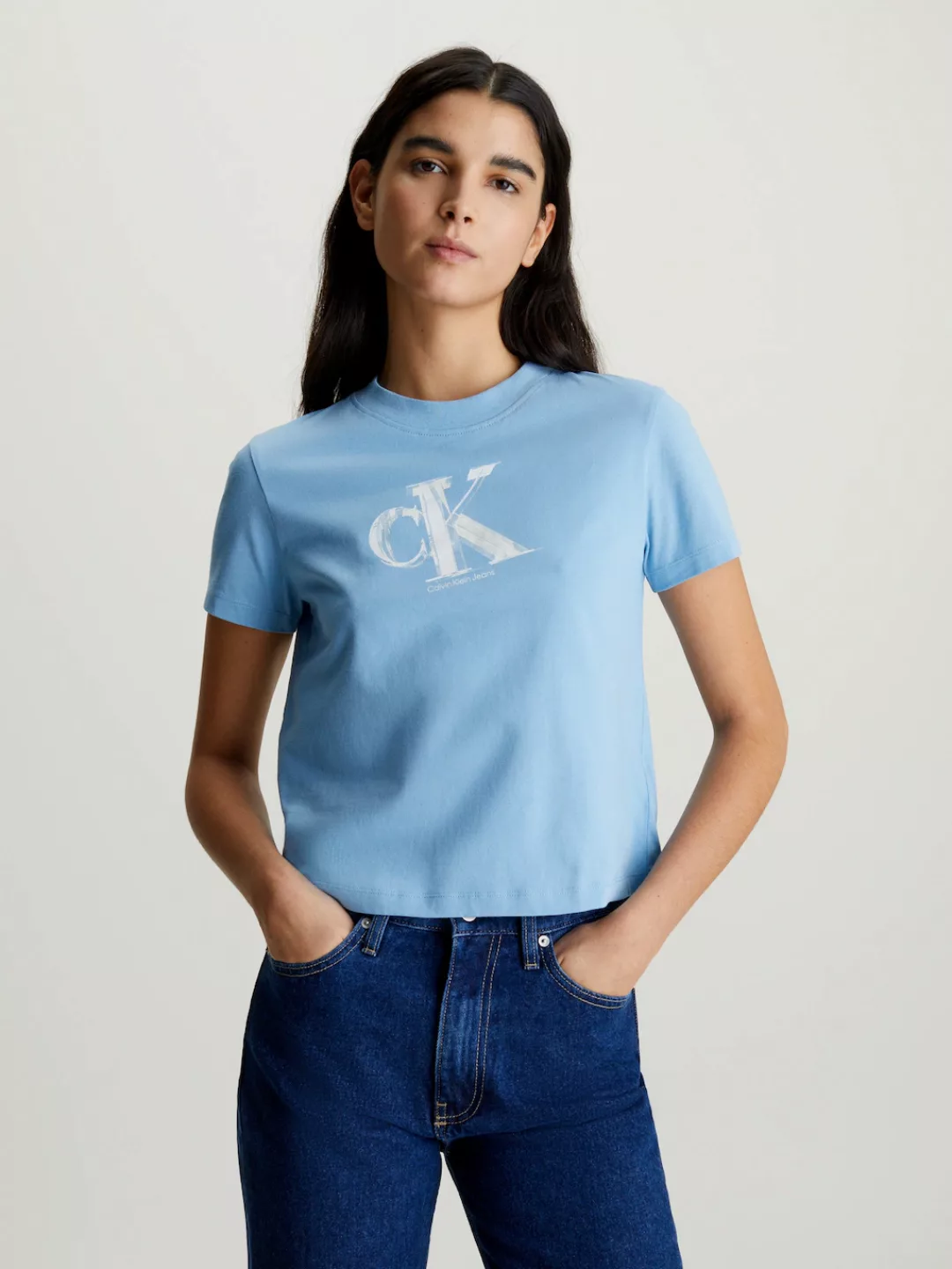 Calvin Klein Jeans T-Shirt "META CK BABY TEE", mit Markenlogo günstig online kaufen