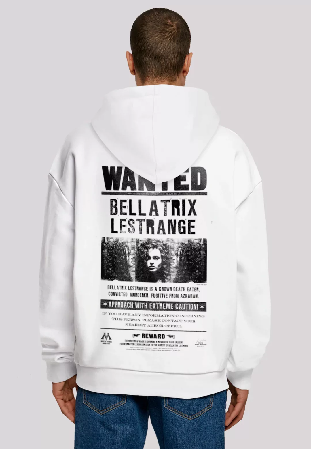 F4NT4STIC Kapuzenpullover "Harry Potter Bellatrix Lestrange Wanted", Print günstig online kaufen