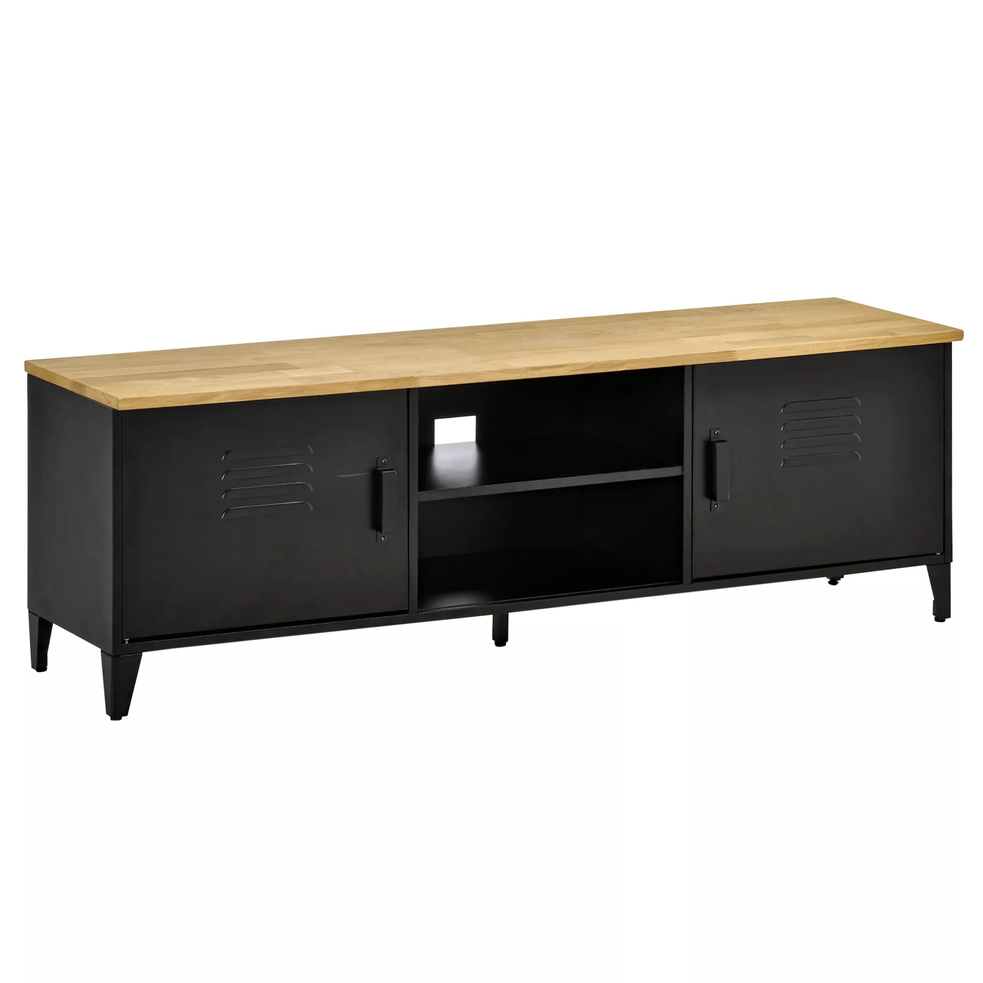 HOMCOM TV Lowboard TV Schrank Fernsehschrank Fernsehtisch TV-Regal Kommode günstig online kaufen