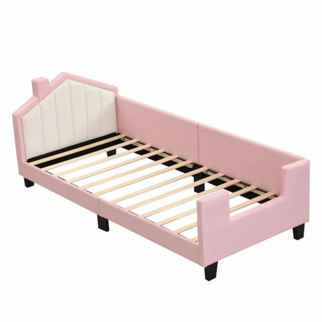 MODFU Polsterbett Schlafsofa mit Kopf- und Fußteil, Kinderbett 90x200 cm (9 günstig online kaufen