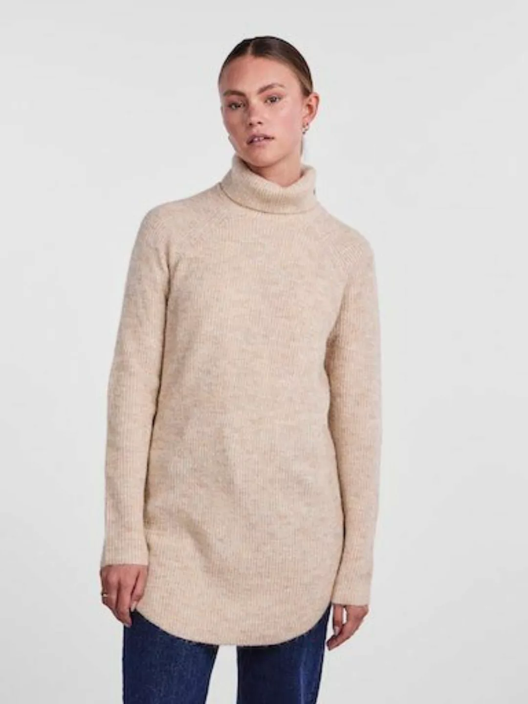 pieces Rollkragenpullover PCELLEN LS LONG KNIT NOOS BC günstig online kaufen