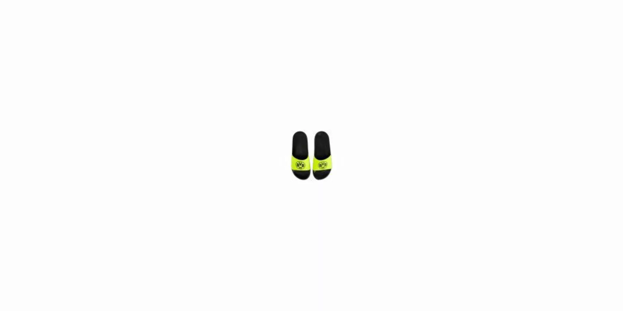 BVB MERCHANDISING BVB Badeschlappen Logo neon günstig online kaufen