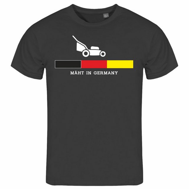 deinshirt Print-Shirt Herren T-Shirt Mäht in Germany Funshirt mit Motiv günstig online kaufen