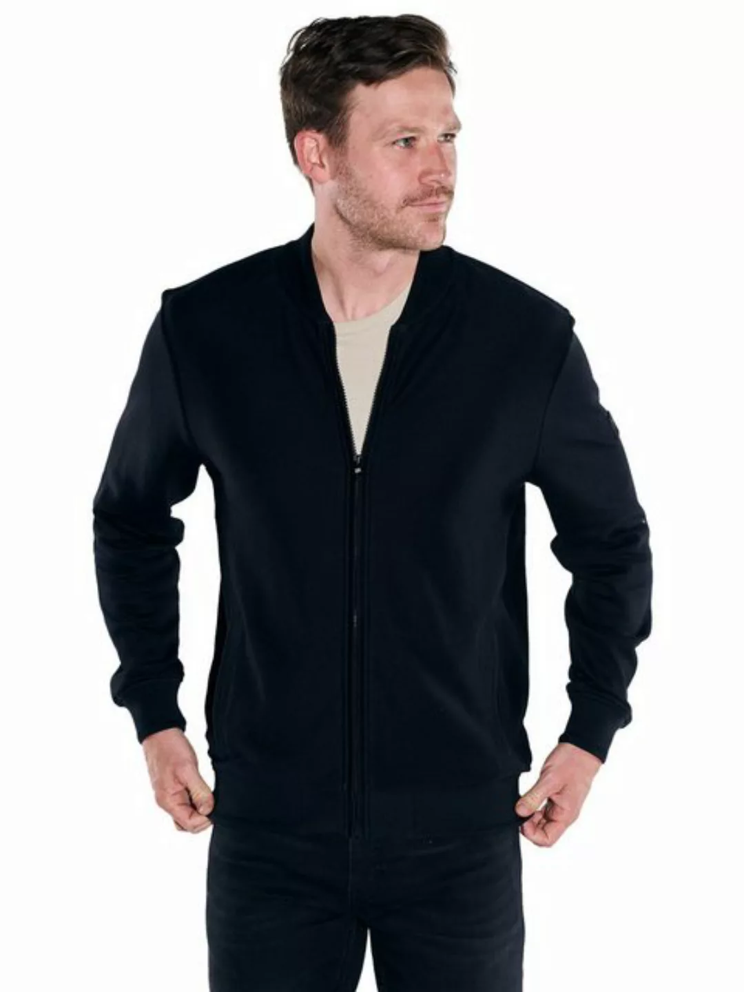 Engbers Sweatjacke Sweatjacke strukturiert günstig online kaufen