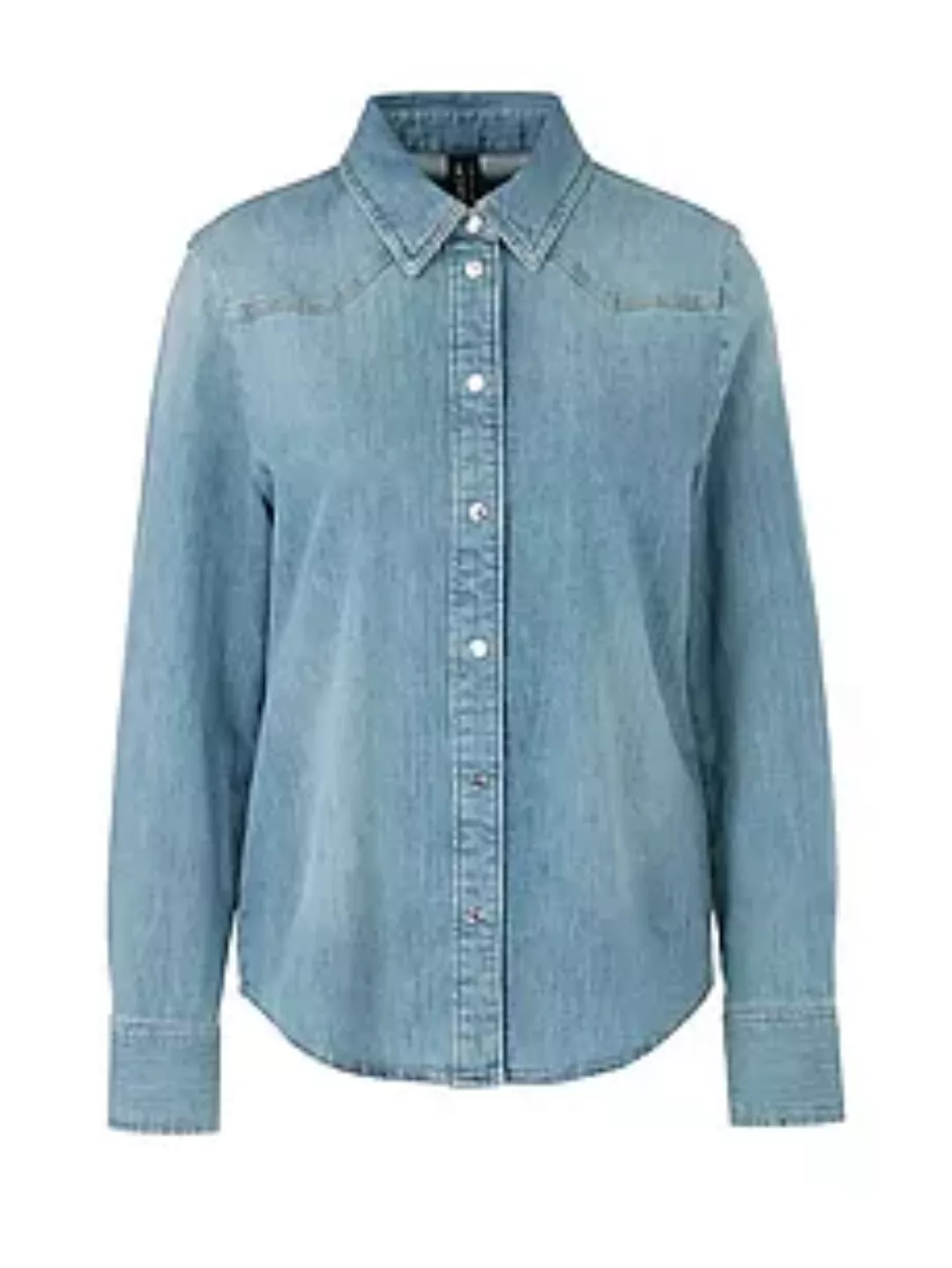 Jeansbluse Marc Cain blau günstig online kaufen