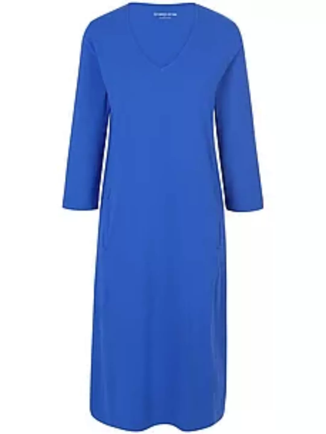 Jersey-Kleid Emelie Green Cotton blau günstig online kaufen