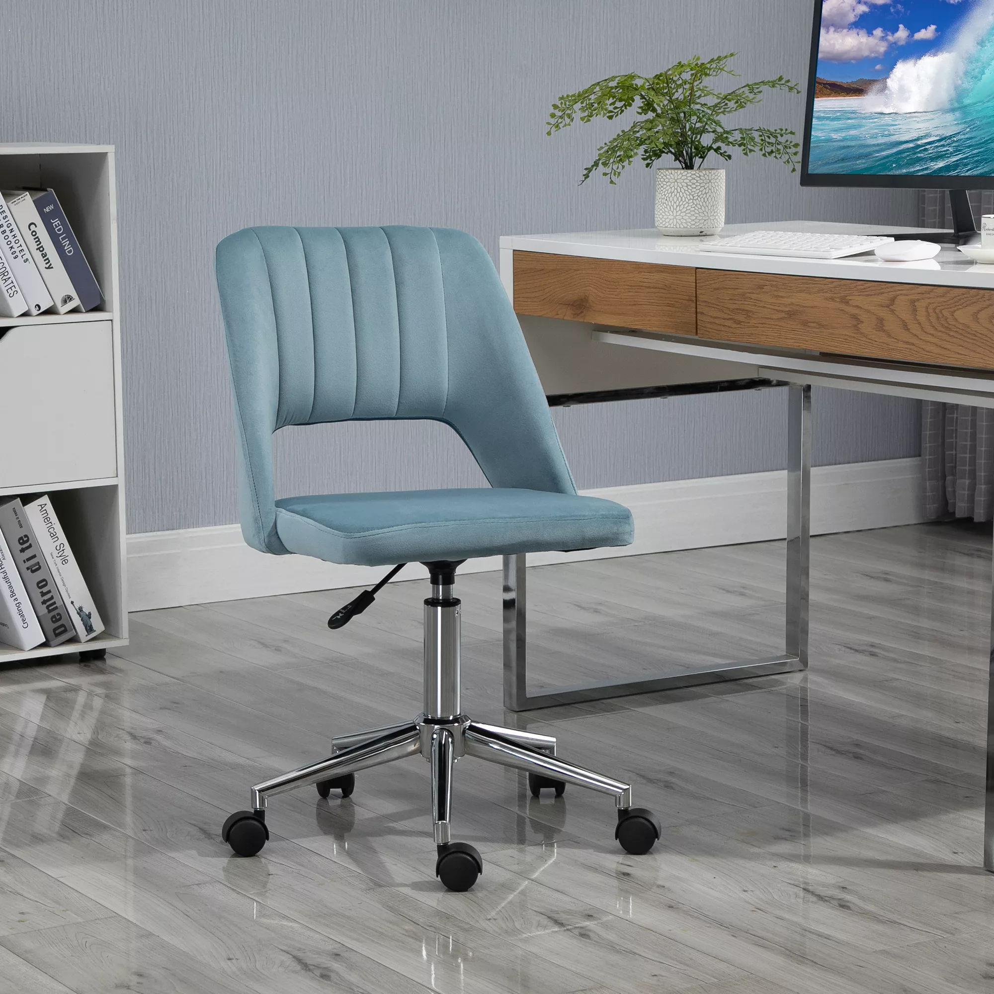 Vinsetto Bürostuhl  Drehstuhl, Schreibtischstuhl, Höhenverstellbar, 360° dr günstig online kaufen