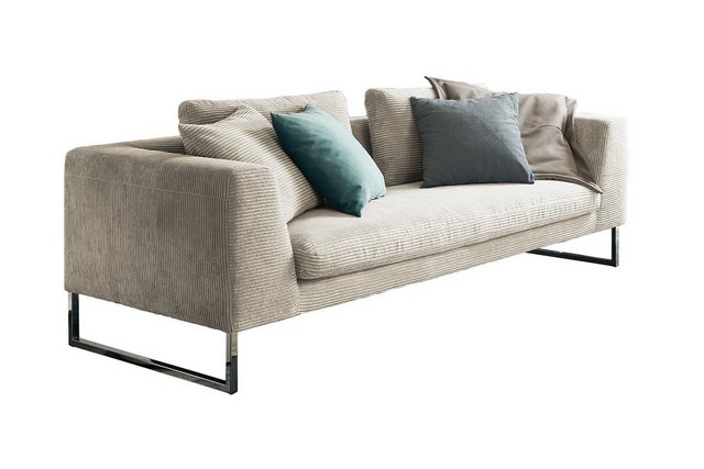 KAWOLA Sofa ARIAN, 2,5-Sitzer od. 3-Sitzer Cord versch. Farben günstig online kaufen