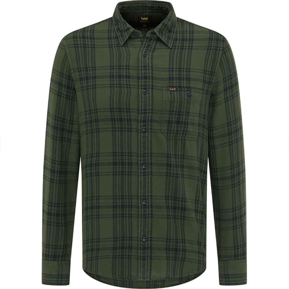 Lee Leesure Langarm-shirt 2XL Serpico Green günstig online kaufen