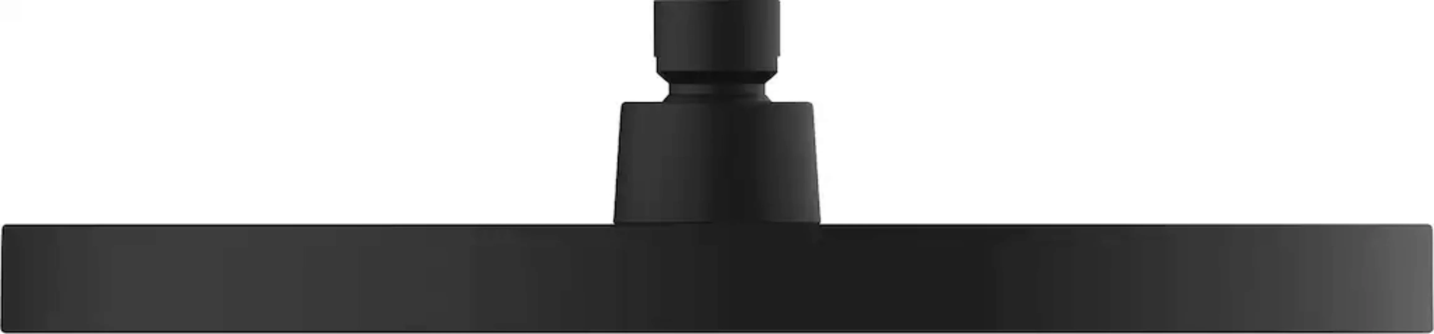 WENKO Kopfbrause »Softwater«, (1 tlg.), Schwarz matt, Ø 26 cm günstig online kaufen
