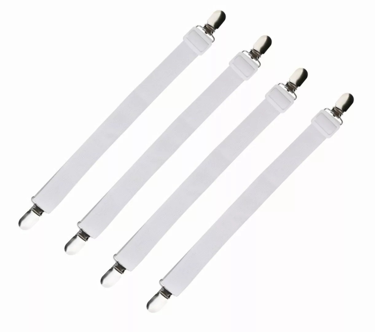 BAYLI Spannbettlaken Verstellbare Bettlakenspanner [4er Set], günstig online kaufen