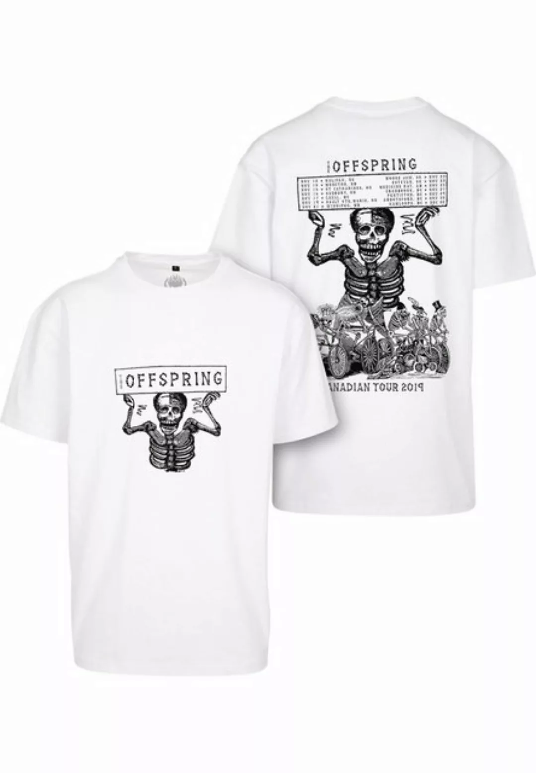 Merchcode T-Shirt Merchcode Offspring Canadian Tour Oversize Tee (1-tlg) günstig online kaufen