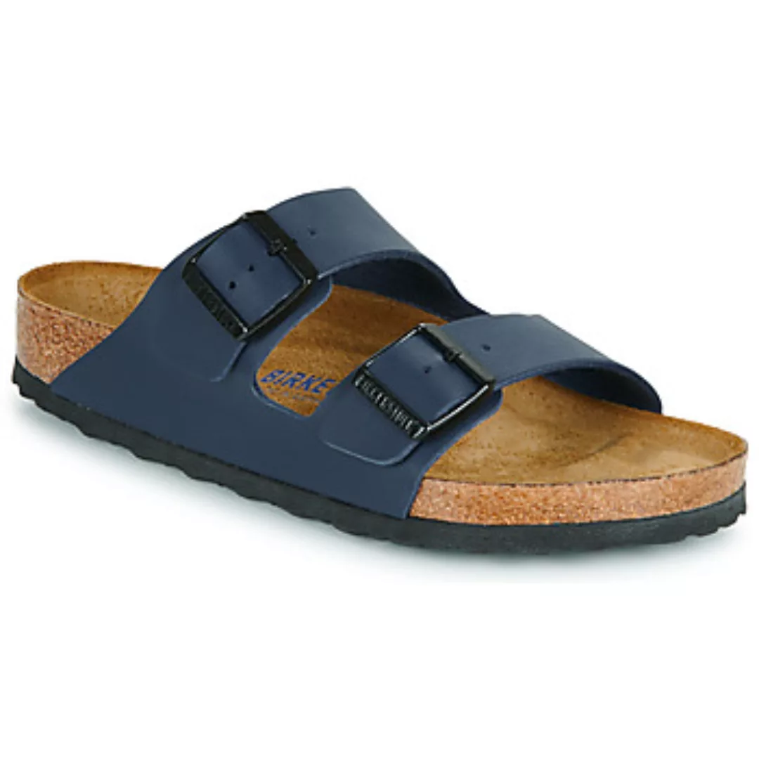 Birkenstock Arizona Schuhe EU 36 Brown / Navy Blue günstig online kaufen