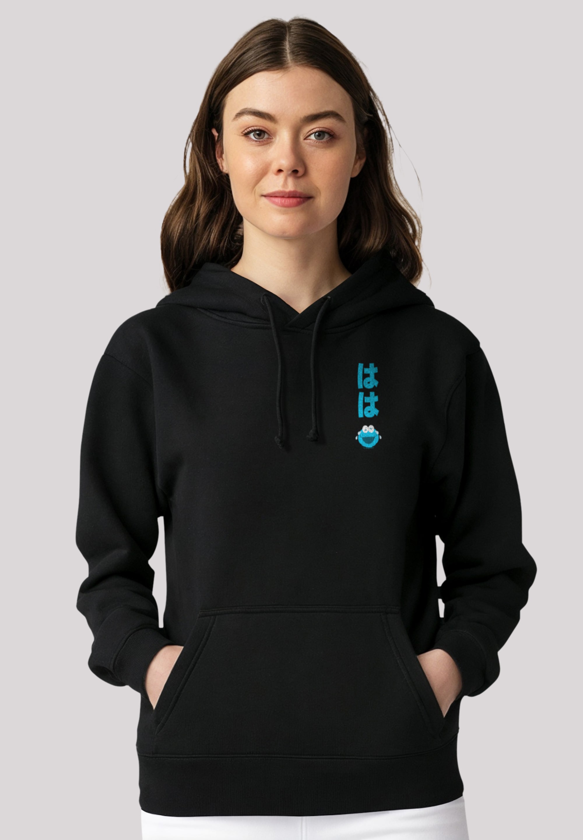 F4NT4STIC Kapuzenpullover "Sesamstraße Cookie Monster Loughing", Premium Qu günstig online kaufen