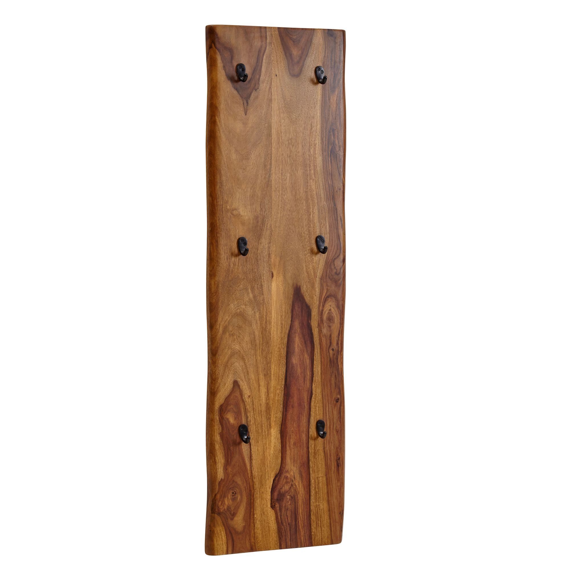 FINEBUY Wandgarderobe FB80135 (Massivholz / Metall günstig online kaufen