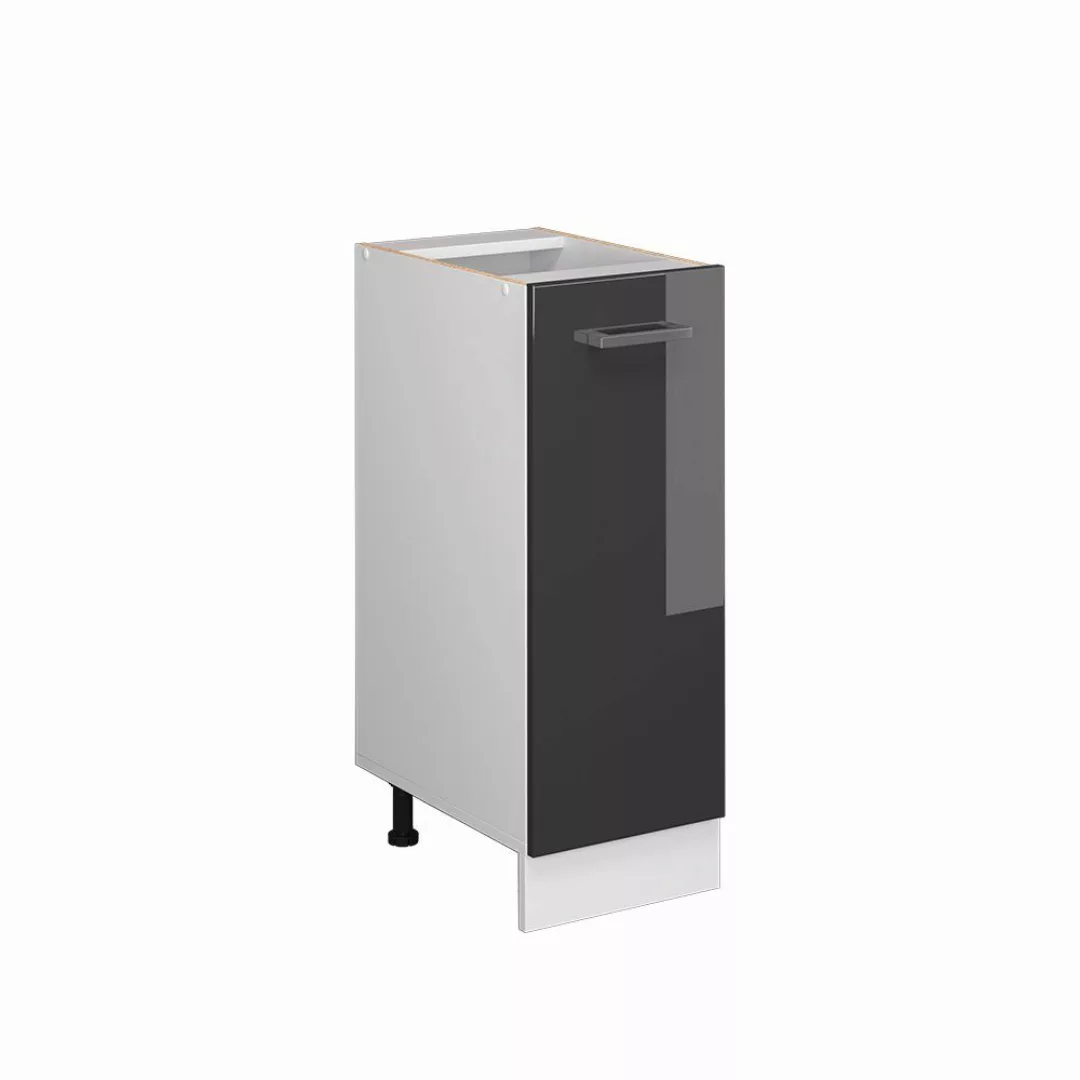 Vicco Apothekerschrank R-Line, Anthrazit Hochglanz/Weiß, 30 günstig online kaufen