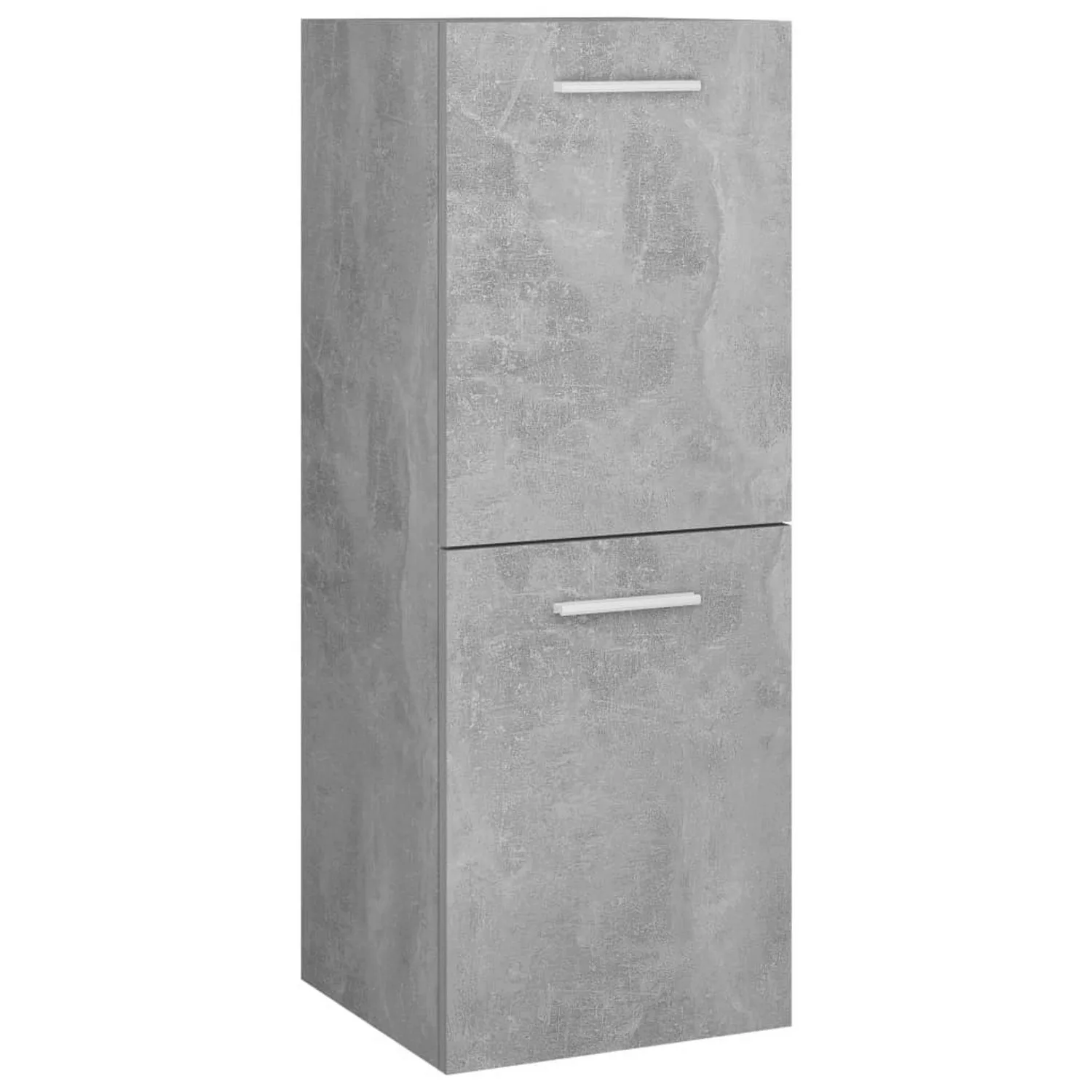 Badezimmerschrank Betongrau 30x30x80 Cm Spanplatte günstig online kaufen