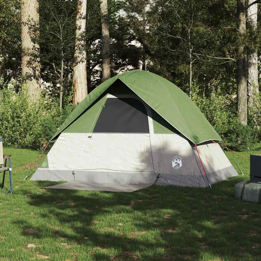 vidaXL Kuppelzelt Kuppel-Campingzelt 2 Personen Grün günstig online kaufen