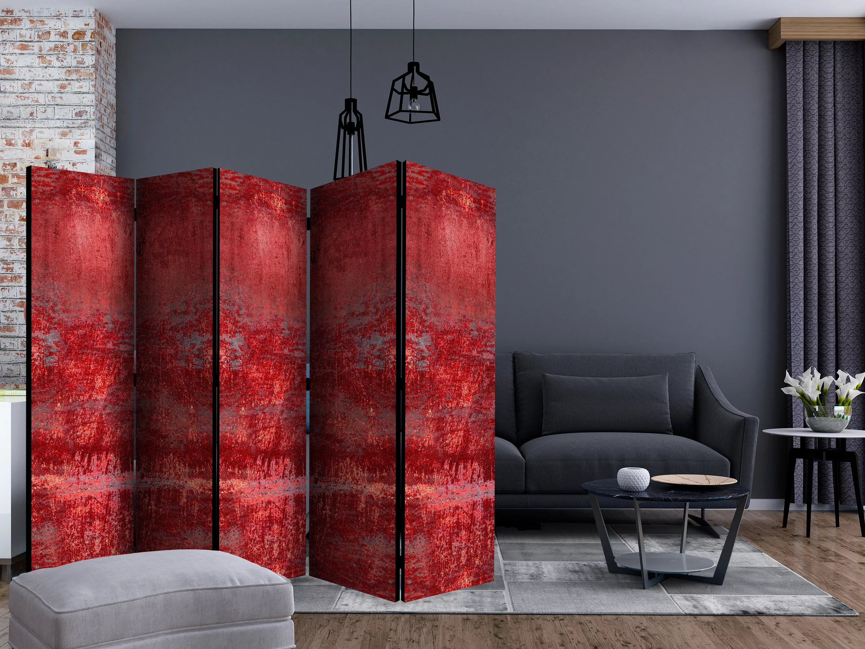 5-teiliges Paravent - Carmine Concert Ii [room Dividers] günstig online kaufen