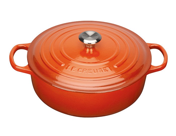 Le Creuset Gourmet-Bräter Signature Gusseisen Ofenrot 30cm günstig online kaufen