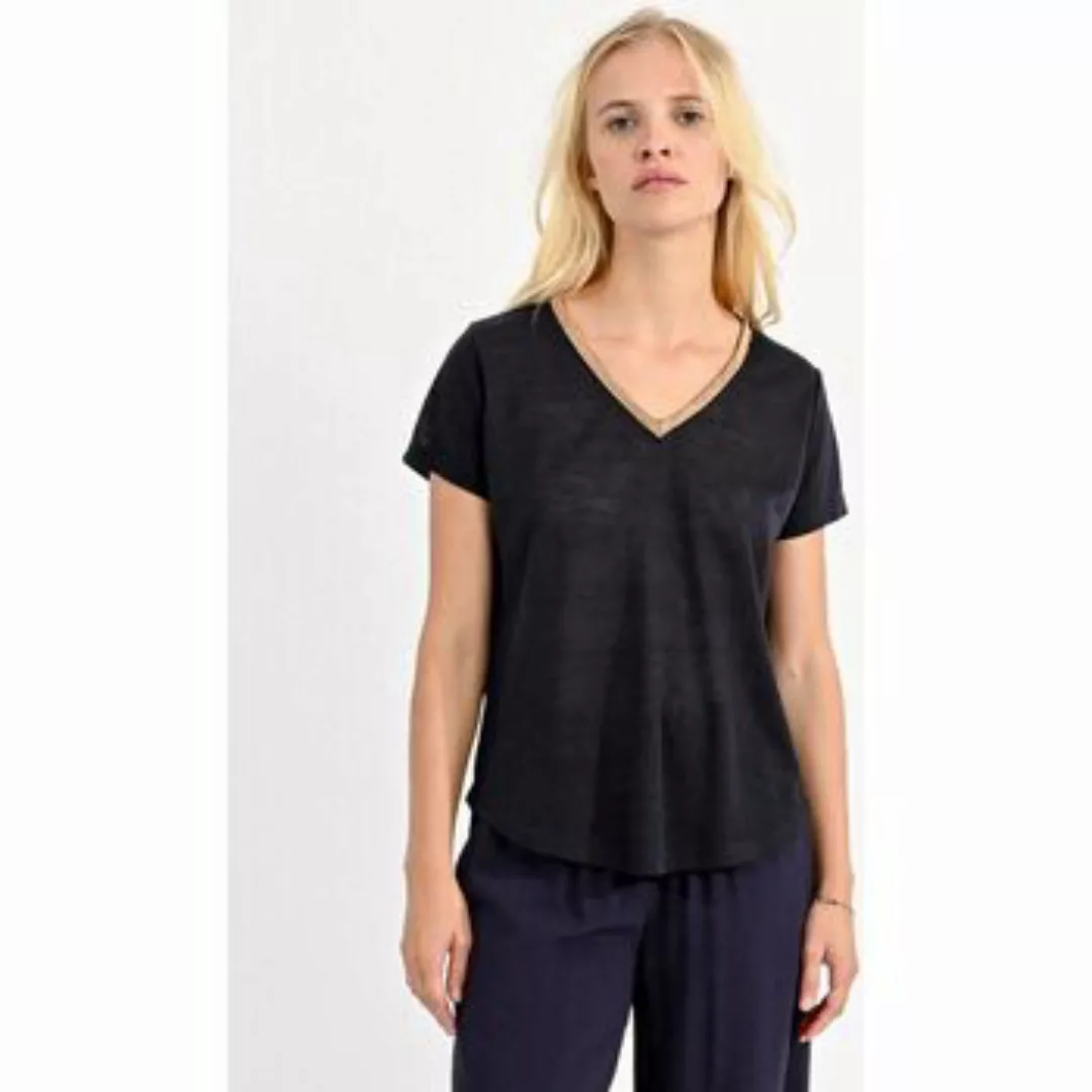 Molly Bracken  T-Shirts & Poloshirts T427CP-NAVY BLUE günstig online kaufen