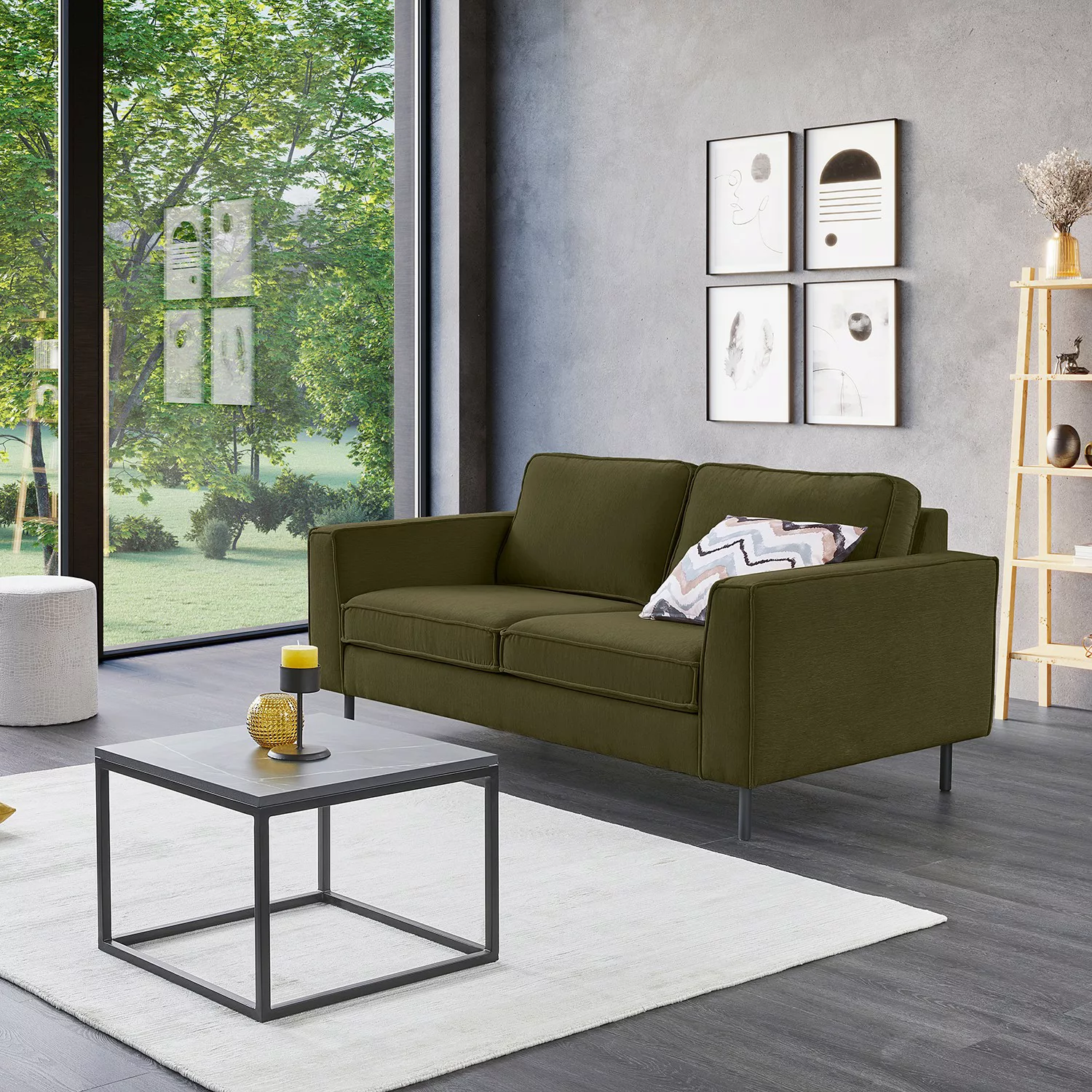 home24 Sofa Monblanc (2-Sitzer) günstig online kaufen