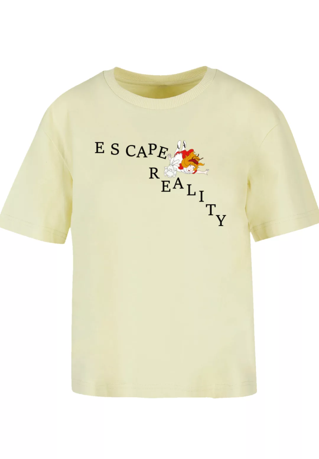 F4NT4STIC T-Shirt "Alice im Wunderland Escape Reality Falling", Retro, Hero günstig online kaufen