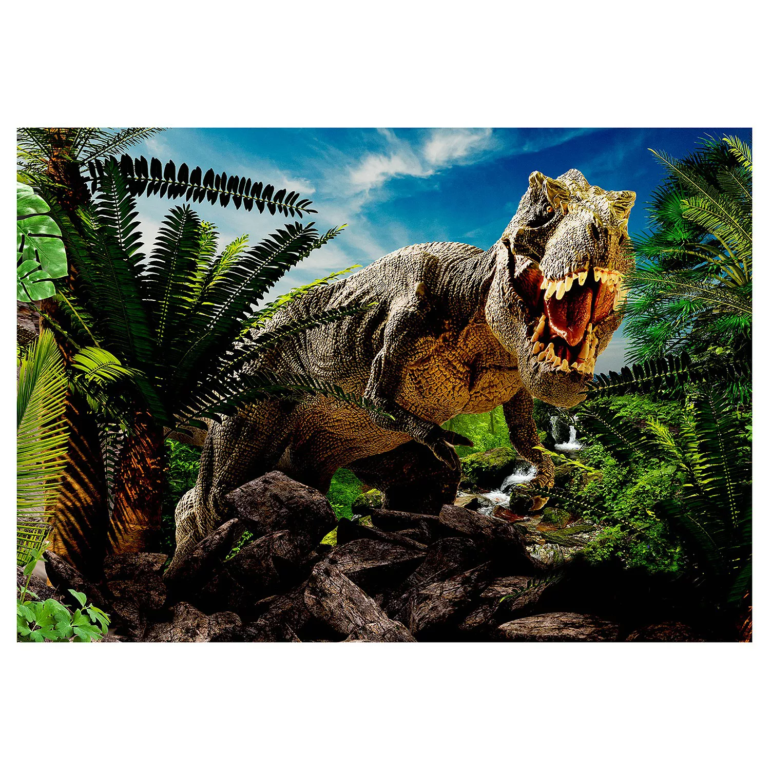 Fototapete - Angry Tyrannosaur günstig online kaufen