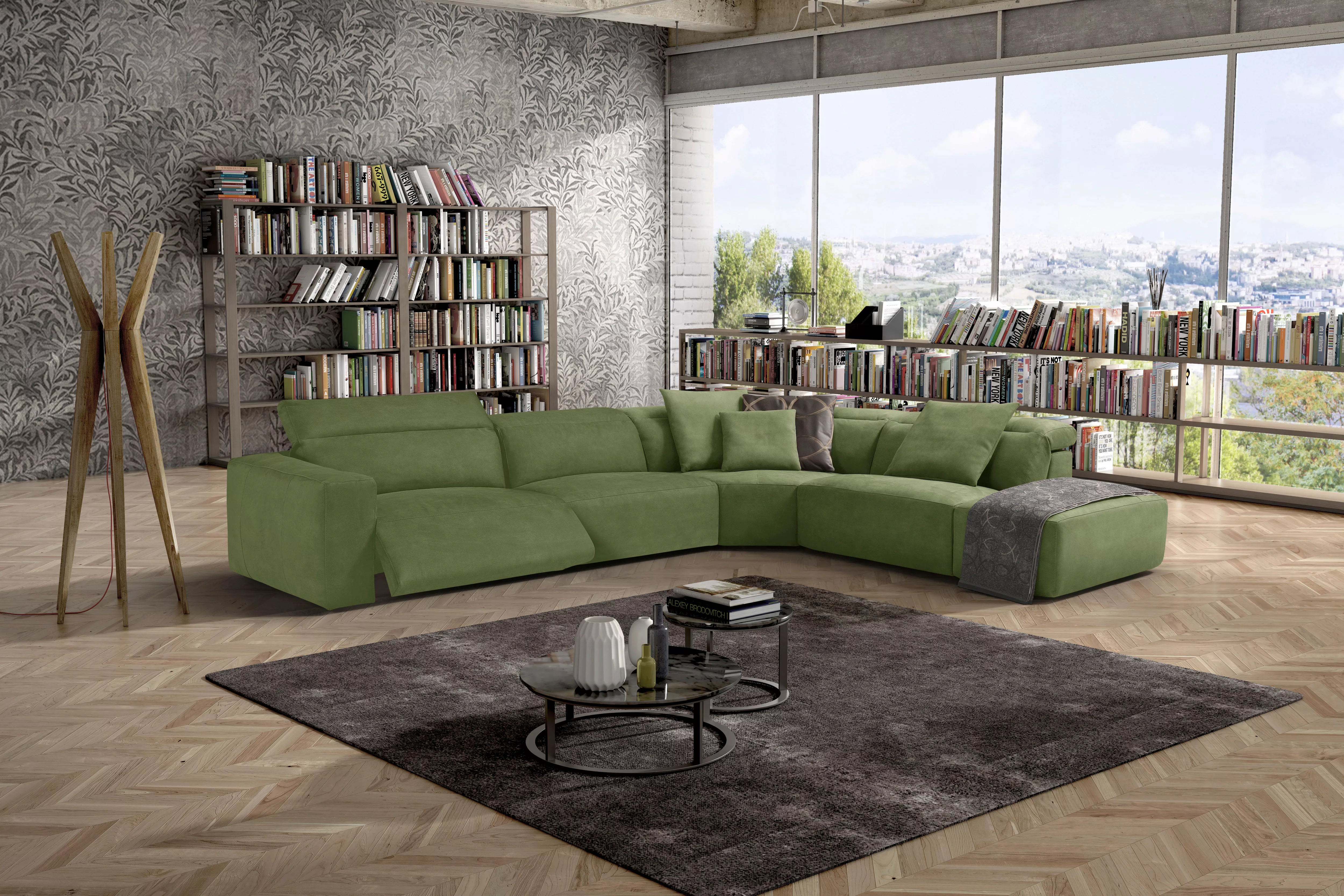 Egoitaliano Ecksofa »Beverly, extravangantes Designsofa mit erstklassigem S günstig online kaufen