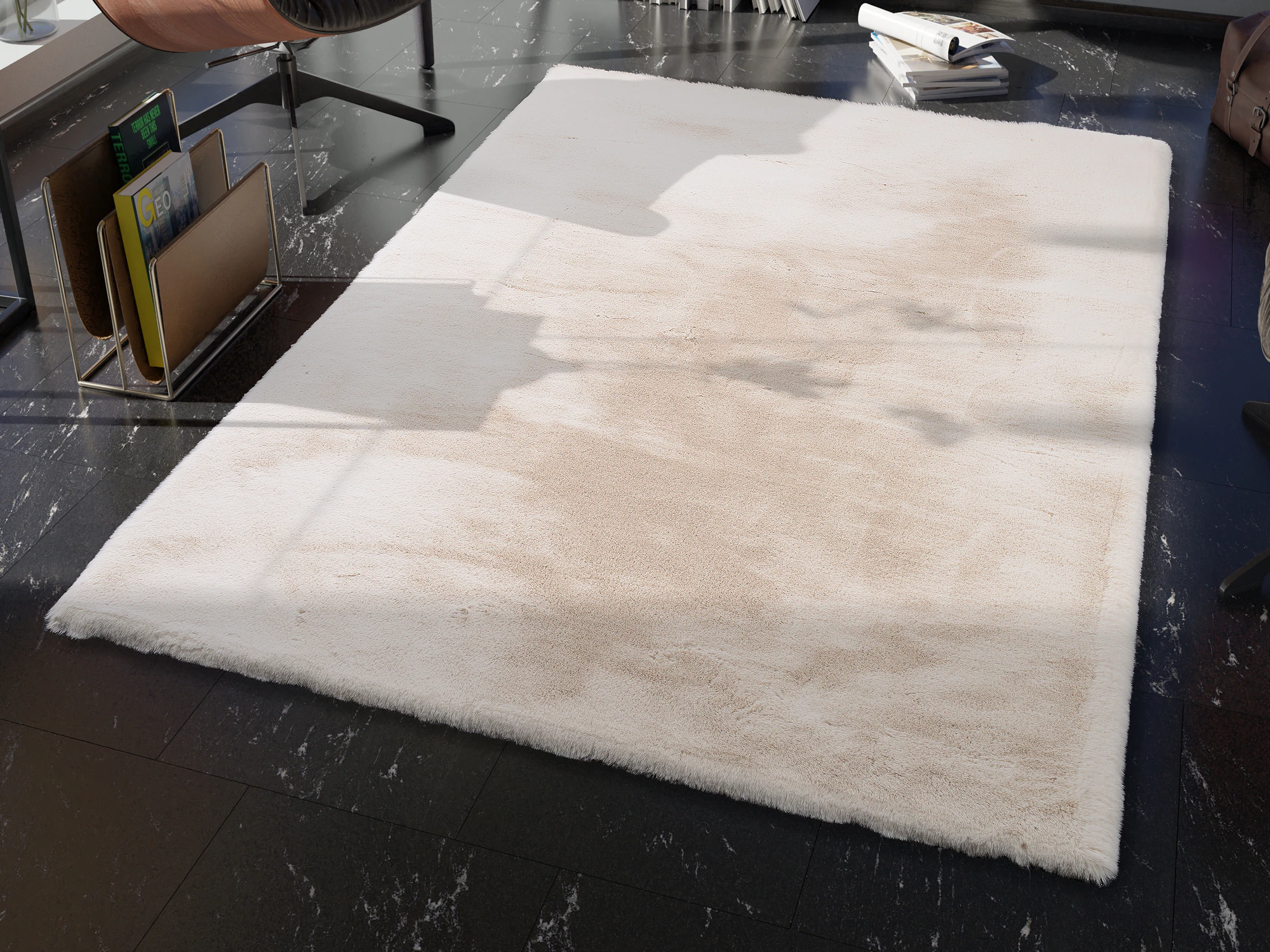 OCI DIE TEPPICHMARKE Hochflor-Teppich »ROCKY SOFT«, rechteckig, 35 mm Höhe, günstig online kaufen