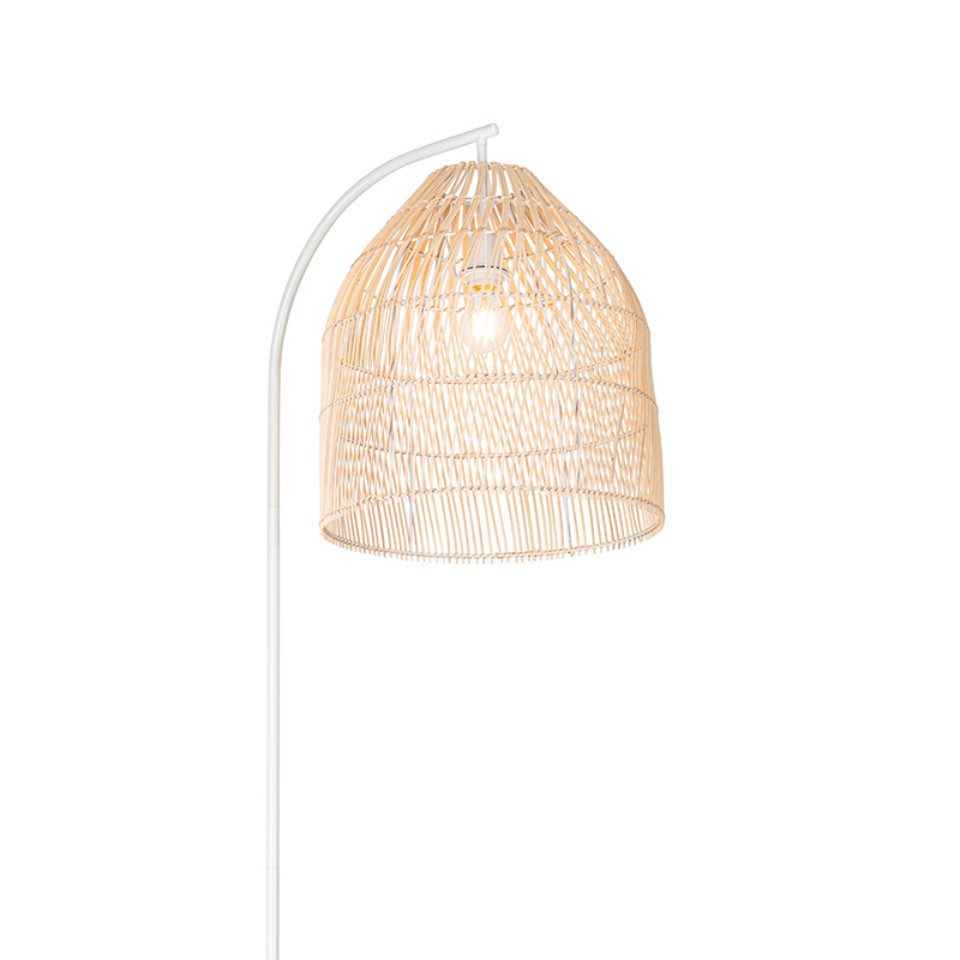 Qazqa Stehlampe Sam, ohne Leuchtmittel, E27, günstig online kaufen