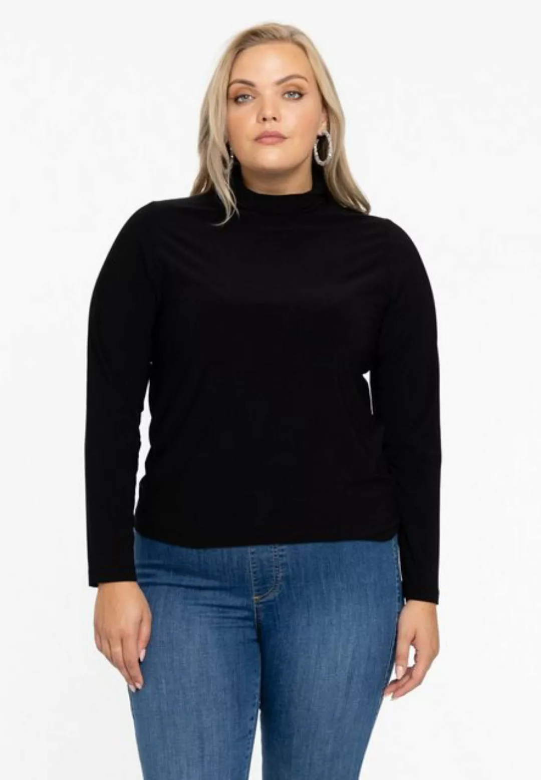 YOEK Langarmshirt Damen Langarmshirt Große Größen günstig online kaufen