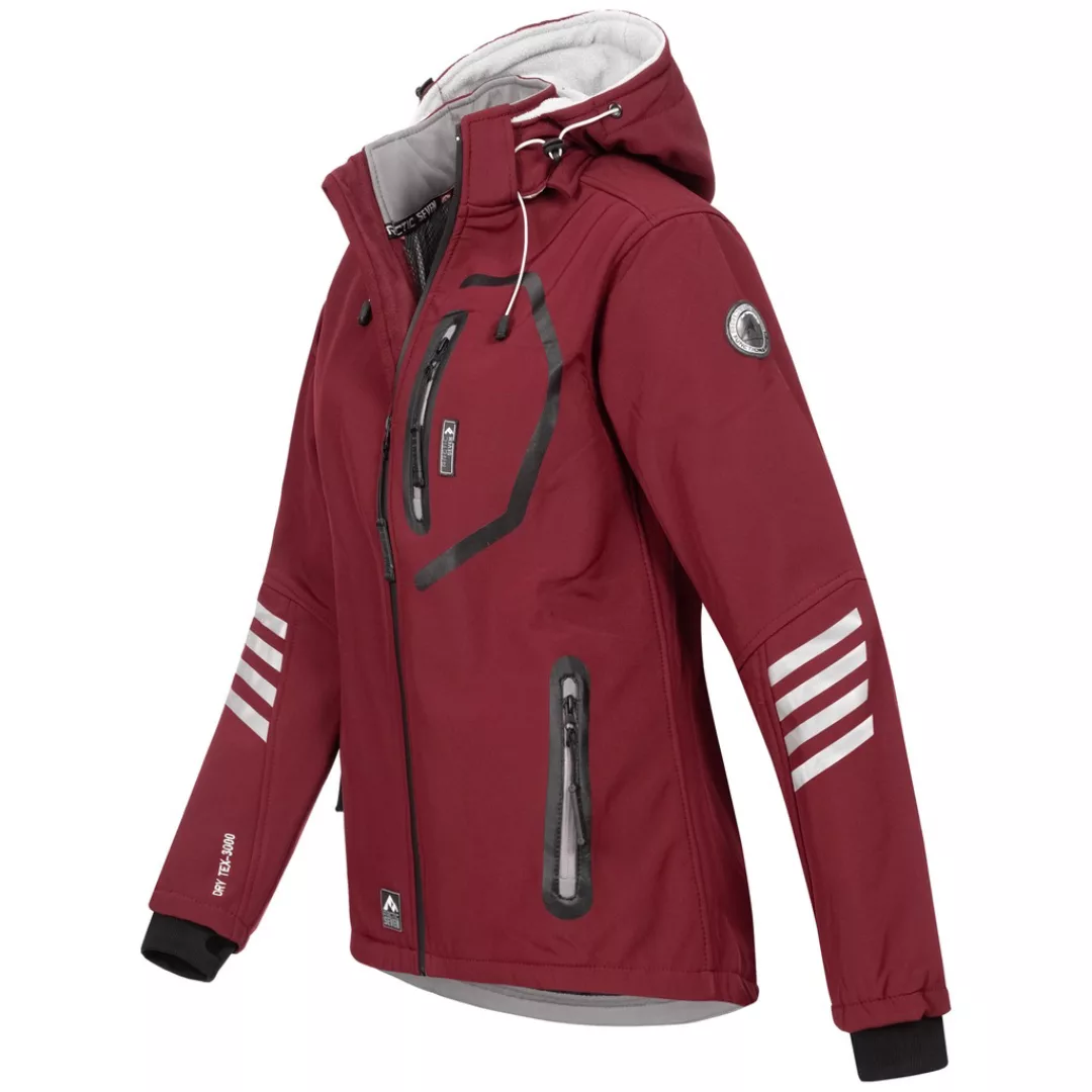 Arctic Seven Softshelljacke "ASNicolia", funktionale Outdoorjacke mit abneh günstig online kaufen